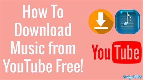 With it, i can download music from youtube as much as i want. How to download music from YouTube - YouTube