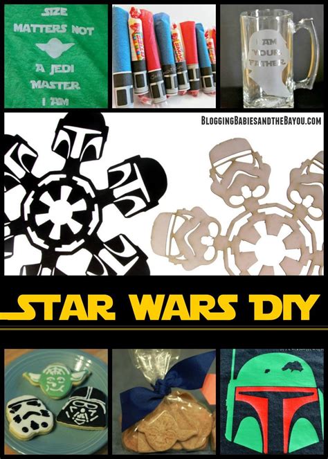 May The Fourth Be With You Star Wars Diy Crafts Roundup Star Wars