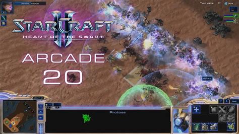 Starcraft 2 Hots Arcade 20 Desert Strike Hots Protoss Hd Youtube