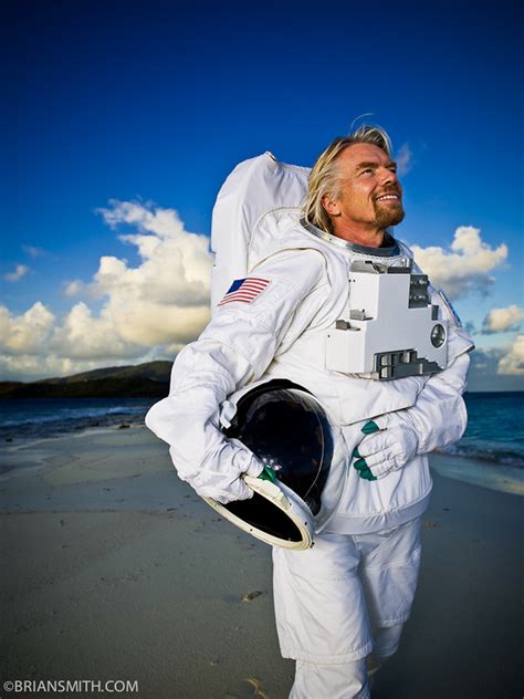 Richard branson is pulling out the big guns for his first trip to space. Richard Branson goes into Space for Time Magazine