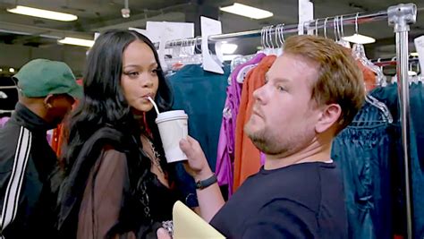 James Corden Takes Over As Rihannas Assistant On The Late Late Show