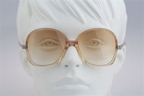 Vintage Oversized Round Sunglasses Silhouette M 1046 C 2535 70s Rare