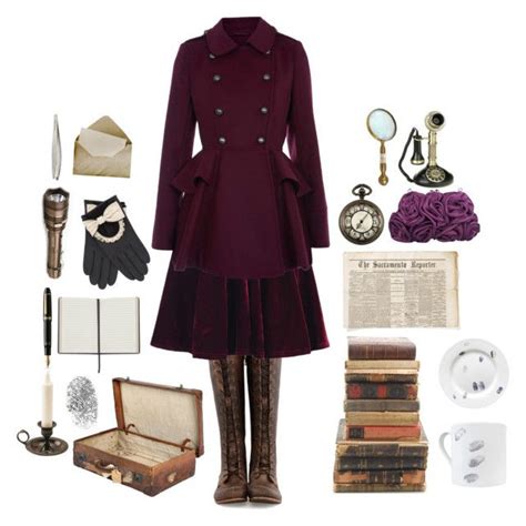 Female Detective By Queenstormrider Liked On Polyvore Featuring Moda John Fluevog Miss