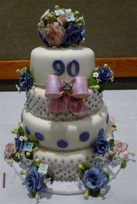 90th Birthday Celebration 90th Birthday Cakes Celebration Cakes Cake