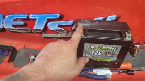 How To Install A Battery On A Jet Ski Youtube
