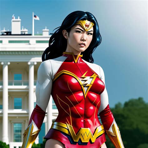 Japanese Wonder Woman As The Flash By Elvis143bra On Deviantart