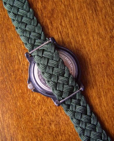 Check spelling or type a new query. Stormdrane's Blog: Flat braided adjustable paracord watch strap...