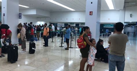 Aeropuerto Mérida Con 42 Vuelos Para Este Domingo 26 Febrero Poresto
