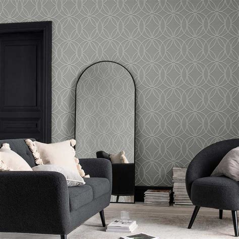 Luxe Eclipse By Next Grey Wallpaper Wallpaper Direct