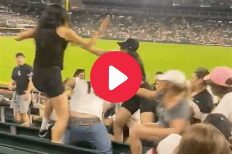 all female fight breaks out in chicago white sox bleachers [video] fanbuzz