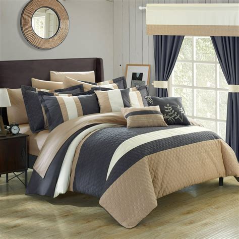Chic Home Lorena 24 Piece Bed In A Bag Comforter Set