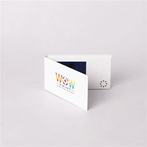 Premium cards printed on a variety of high quality paper types. Video Business Cards - Visimi Digital