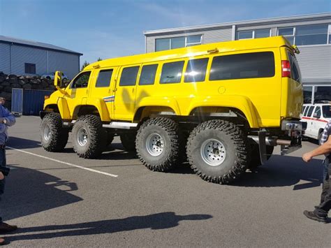 A Big Visitor At The Arctic Trucks Hq In Iceland Arctic Trucks Experience