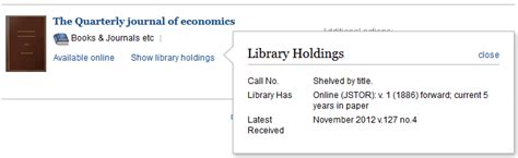 Finding Journal Articles Economics And Statistics Libguides At