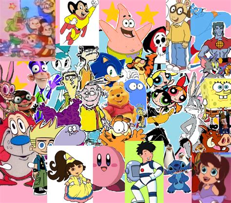 Cartoon All Stars Collections Kids Worlds Adventures