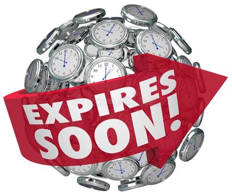 Expires Soon Clock Sphere Limited Time Offer Deadline Stock