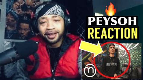 Peysoh In The Studio Vlog Reaction Youtube