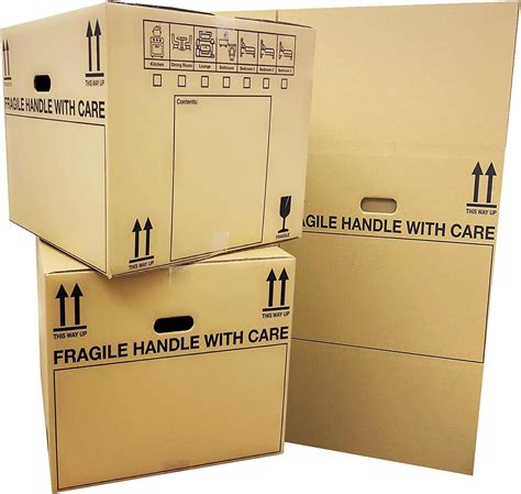 20 Jumbo Pack Of Strong Extra Large Xl Cardboard Storage Packing