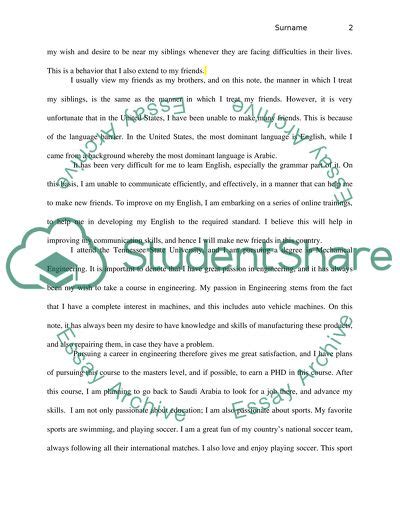 🌱 An Essay About Myself Free Essays On About Myself Examples Topics
