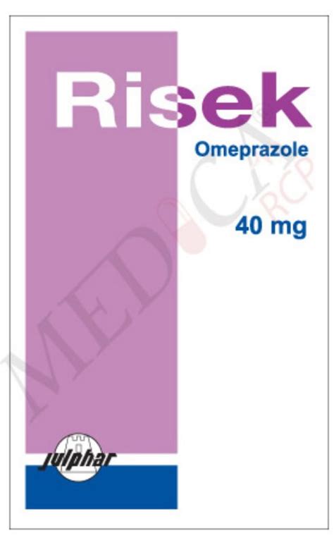Medica Rcp Risek Capsules 40mg Indications Side Effects Composition Route All Price