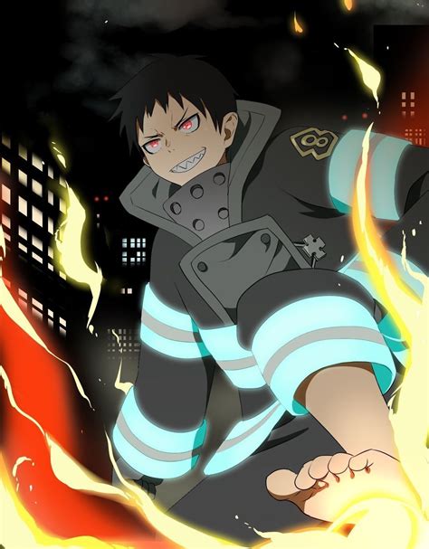 Fireforce Shinra Fanart Personagens De Anime Desenhos De Anime Anime