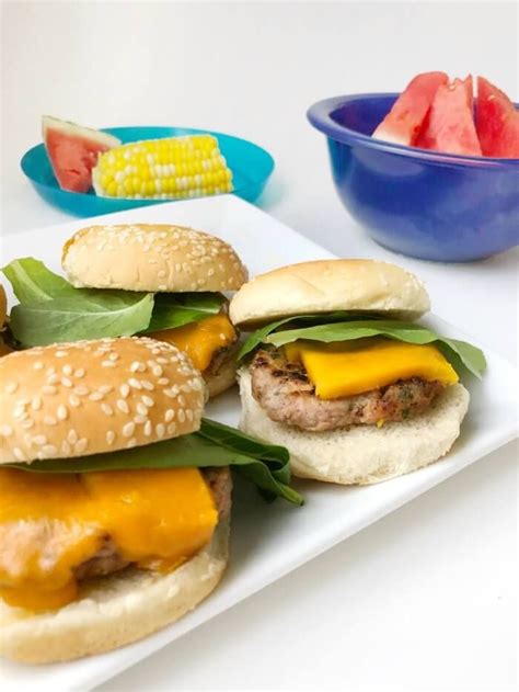 These Turkey Burger Sliders Are The Perfect Addition To Your Next Bbq