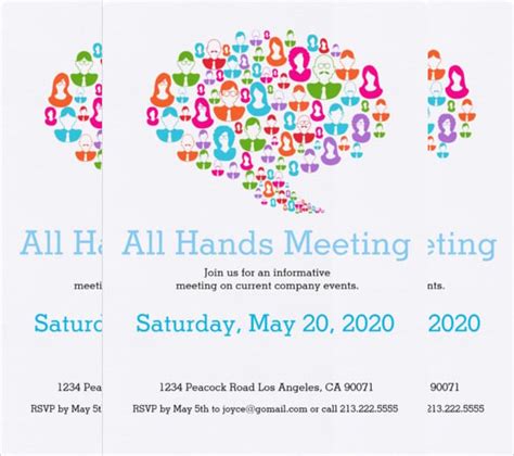 All Hands Meeting Announcement