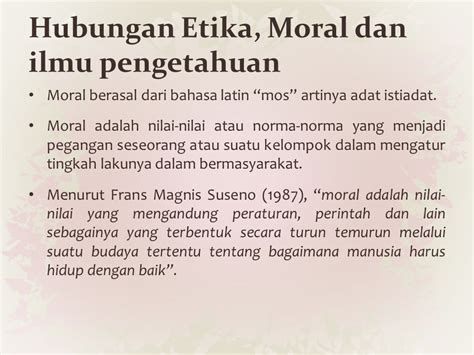 Moral Adalah Pengertian Moral Serta Definisi Moral Menurut Para Ahli
