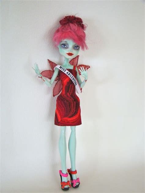 Miss Argentina Beetlejuice By Marinas Art Dolls Via Flickr Custom