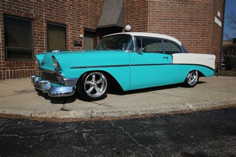 1956 Chevrolet Bel Air 150 210 Resto Mod 350 Automatic Upgraded Hard