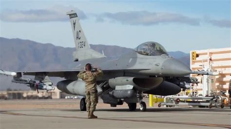 F 16c Fighting Falcon 119th Fighter Squadron Participates In Red Flag