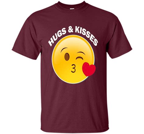 Share the love with the text emoticons, symbols and sparkles!♥ ♡ ♥. Valentine's Day Tshirt for hugs and kisses -Emoji.