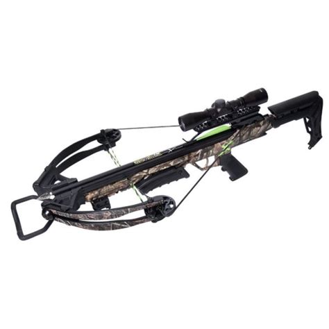 Carbon Express X Force Blade Crossbow Kit Ready To Hunt Camo Blue