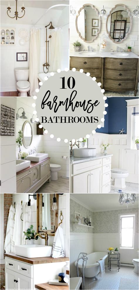 See more ideas about bathroom inspiration, bathroom decor, beautiful bathrooms. 10 Gorgeous Farmhouse Bathroom Renovations