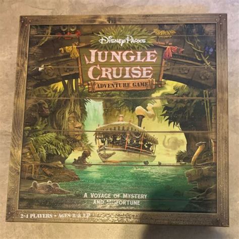 Jungle Cruise Adventure Board Game Disney Parks Edition Factory For