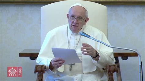 Papa Francesco Udienza Generale Biblioteca 20 Maggio 2020 Youtube