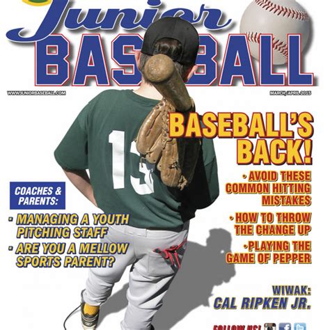 Subscribe Or Renew Junior Baseball Magazine Subscription
