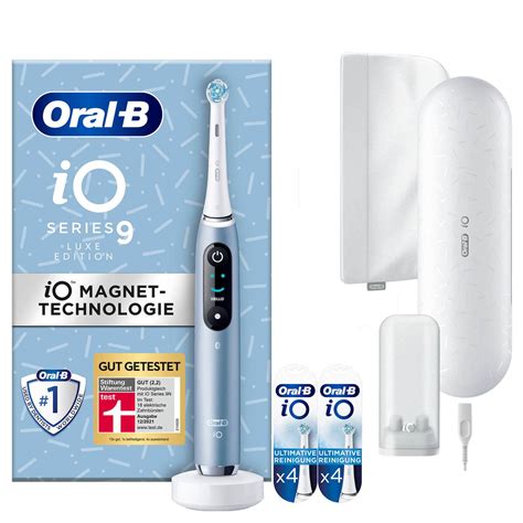 Oral B iO Series 9 Elektrische Zahnbürste Aqua Marine Luxe Edition