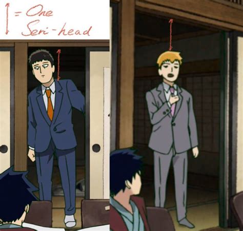 Colonel☂️ On Twitter Rt Nolett8ce Nobodys Gonna Tell Me That Reigen Is Only An Inch Shorter