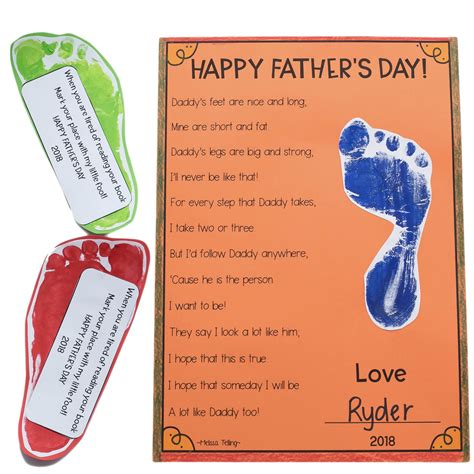 Father S Footsteps Fathers Day Poems Handmade Father S Day Ts Hot Sex Picture