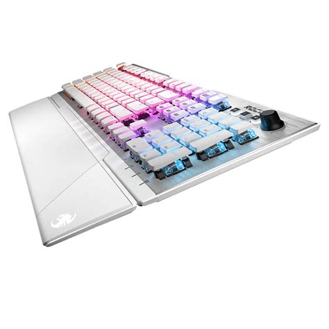 Roccat Vulcan 122 Aimo Full Size Mechanical Keyboard White Computer