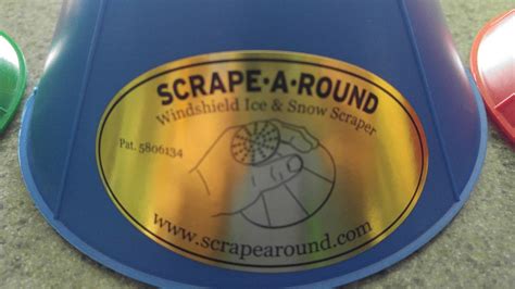 Scrape A Round Review By Rachel Freer Scrape A Round Ice Scraper Review