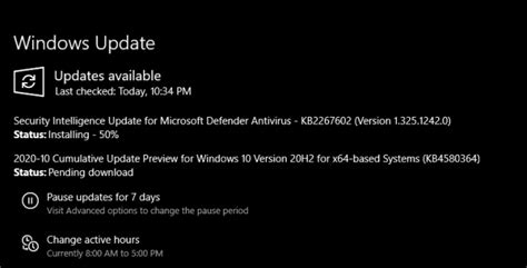 Kb4580364 For Windows 10 20h2 2009 19042608 Released