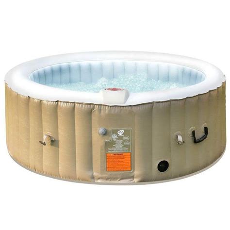 7 Goplus 4 6 Person Outdoor Spa Inflatable Hot Tub For Portable Jets Bubble Massage Relaxing