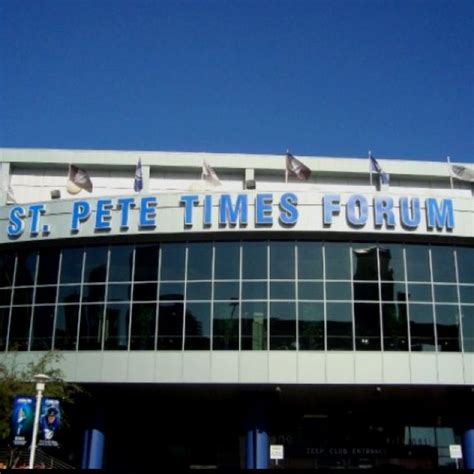 St Pete Times Forum Aka The Ice Palace Oh The Places Youll Go