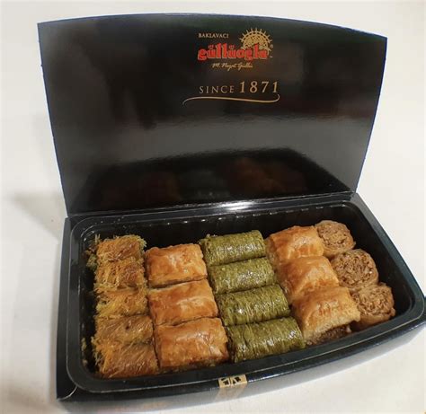 Gulluoglu Assorted Turkish Baklava Pieces Lb Gr
