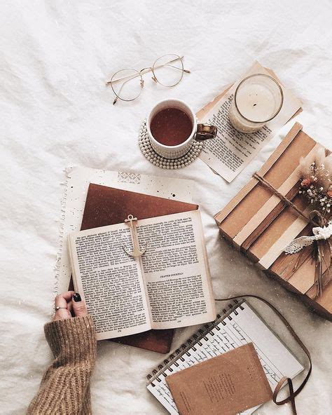 Rose Gold Coffee And Books Bookstagram Inspiration Book Aesthetic
