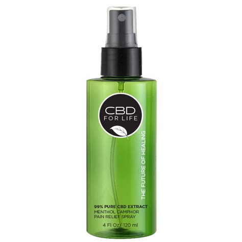 Cbd For Life Pain Relief Spray Cool Blue Distribution