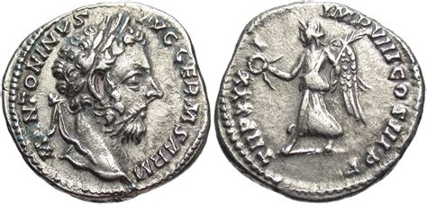 Marcus Aurelius 161 180 Ad Denarius Defeat Of The Rebellion Of Avidius Cassius