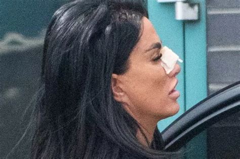 katie price admits there was nothing wrong with her nose as she goes under knife again
